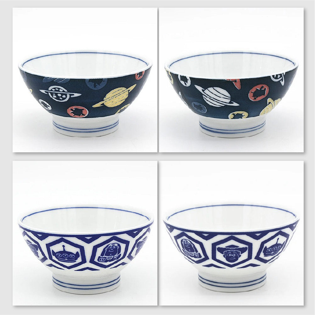 L2310-17 (預訂) 日本製 美濃燒TOY STORY 兩款飯碗套裝 ; TOY STORY Mino-yaki ceramic bowl (set of 2)