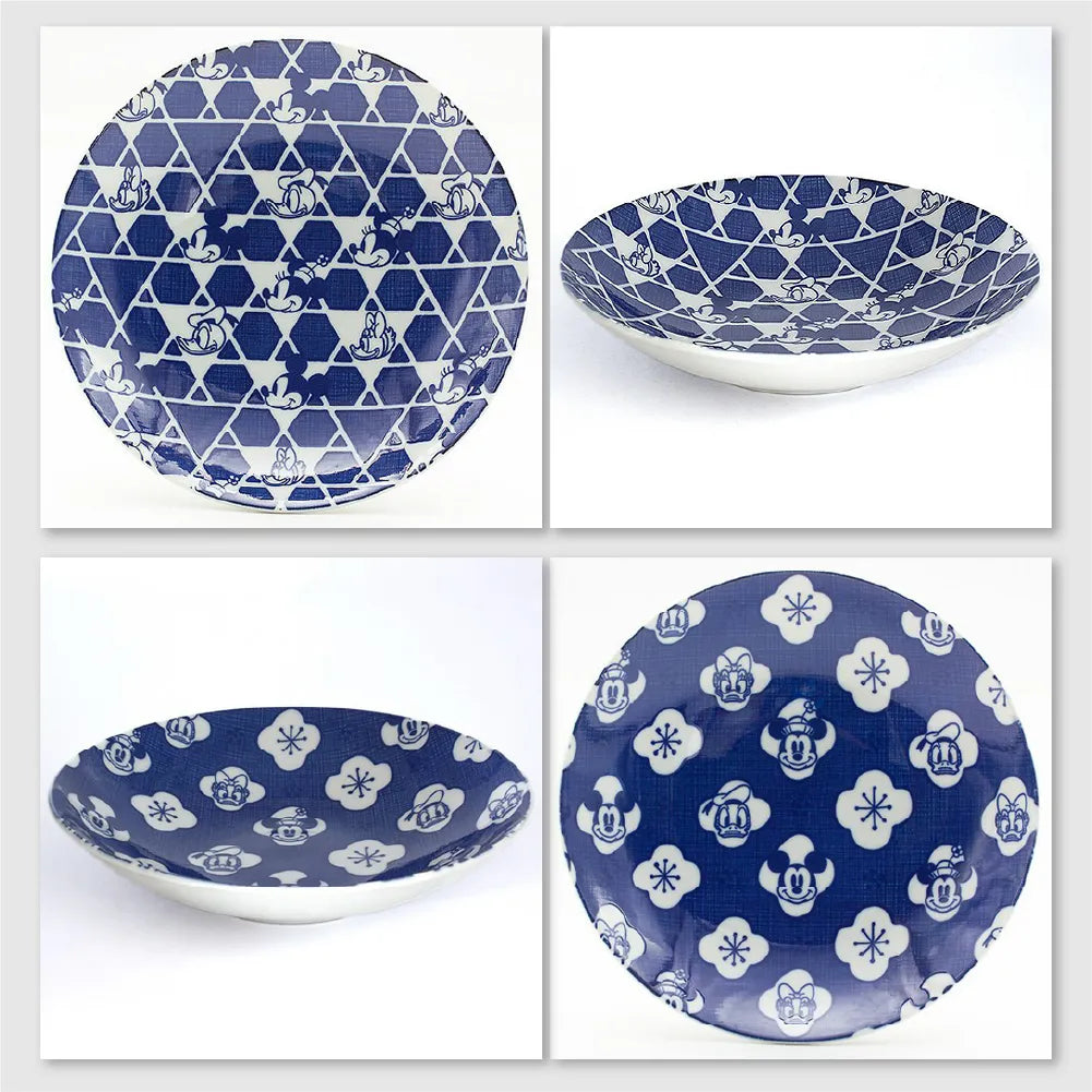 L231010 (預訂) 日本製 美濃燒 DISNEY 一套六件餐碟套裝 ; Disney dinnerware in Mino-yaki (set of 6)