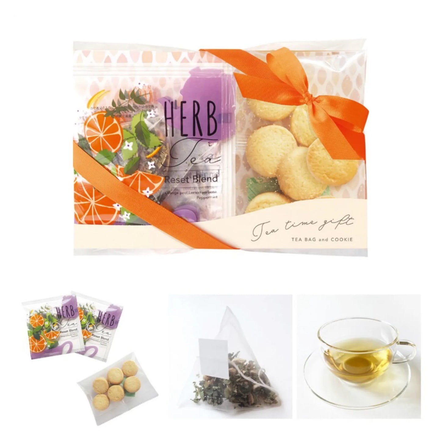 L240208 日本花茶茶包+曲奇餅套裝 ; Japanese Herb Tea + Cookies Set (HK$40/pack)