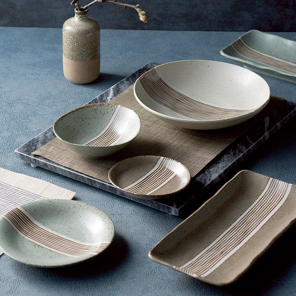 L2306-05 (預訂) 日本製 美濃燒 “粋十草” 6 件套裝 ; Miyo-yaki dishes (set of 6) in classic design