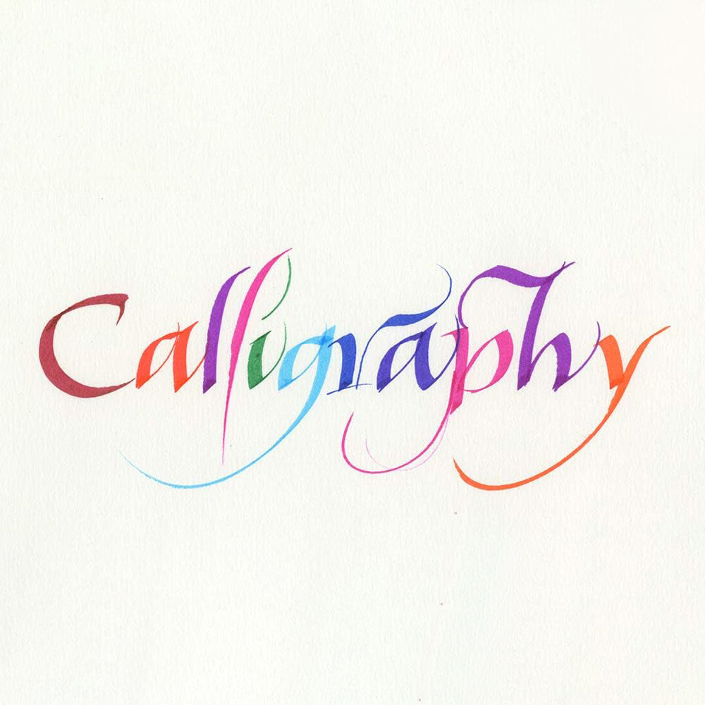 L2306-31 (預訂) 日本製 吳竹 雙頭 CALLIGRAPHY 筆 (12色)