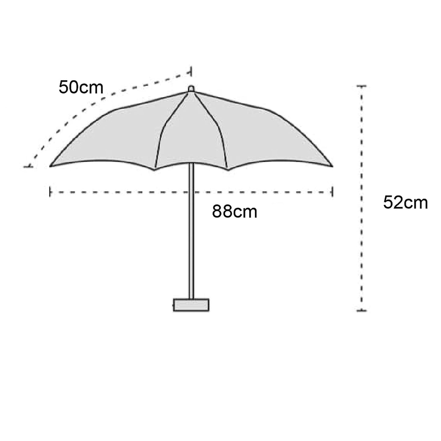 L2405-13 Wpc. x Plantica 花卉圖案 折疊傘 ; Wpc. x Plantica floral pattern foldable umbrella