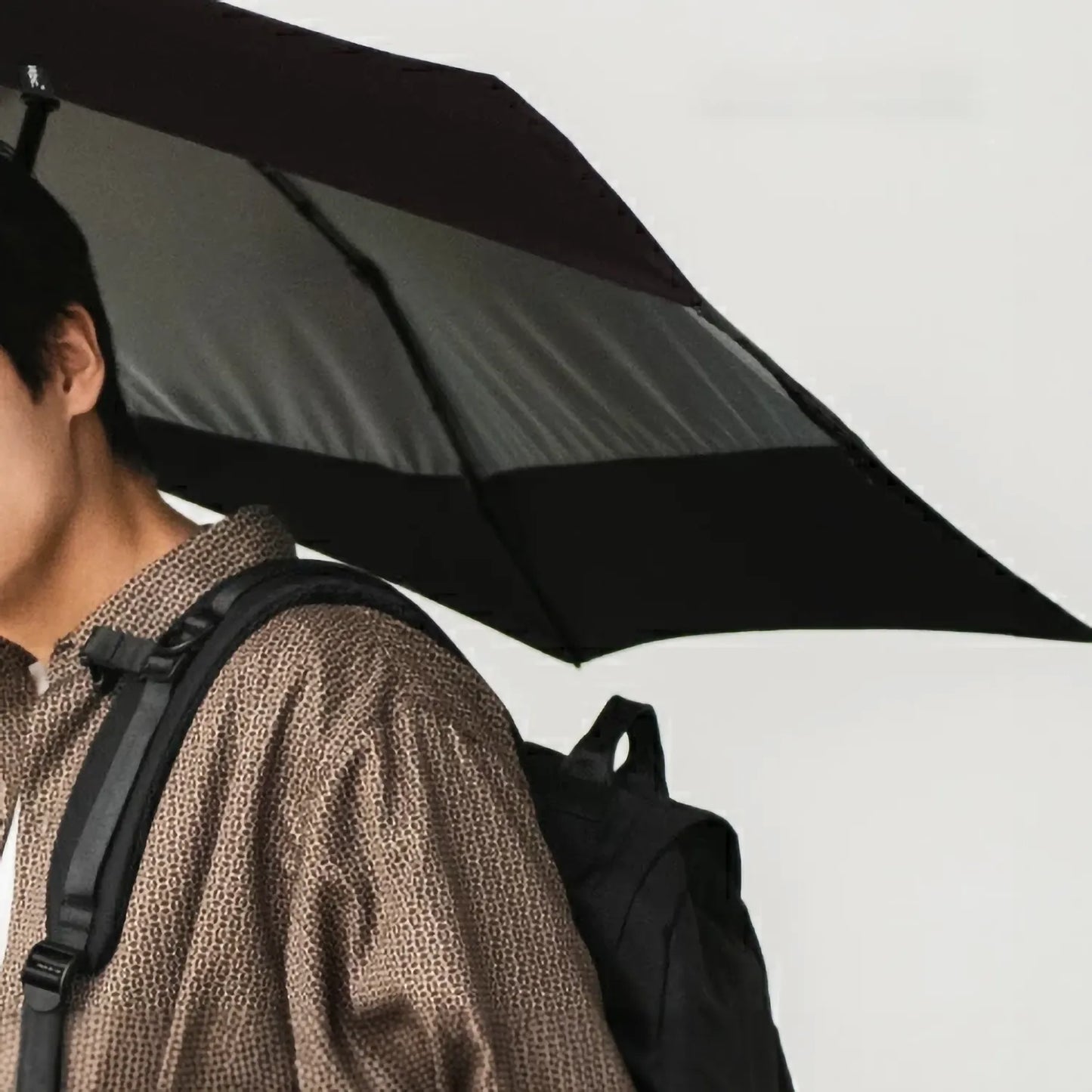 L2405-22 Wpc.「無後顧」 折疊傘 ; Wpc. "Back you up" folderable umbrella