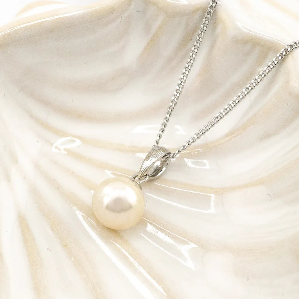 日本 AKOYA 珍珠吊咀頸錬 (8mm)