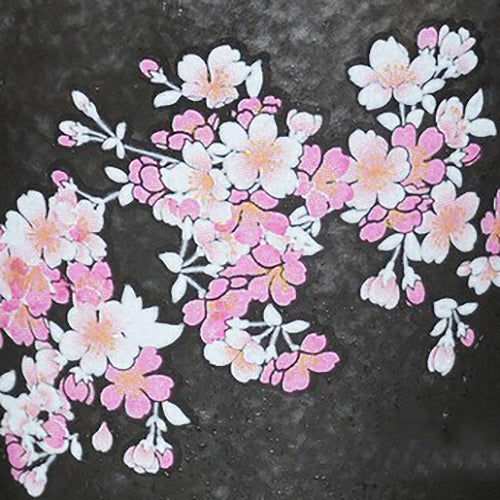 L2303-07 (預訂) 日本製 冷感變色櫻花美濃燒酒具套裝 (1 壺+1 杯+1 碟) ; (Pre-order) Mino-yaki cool-to-the-touch ceramics set (pot + cup + dish)