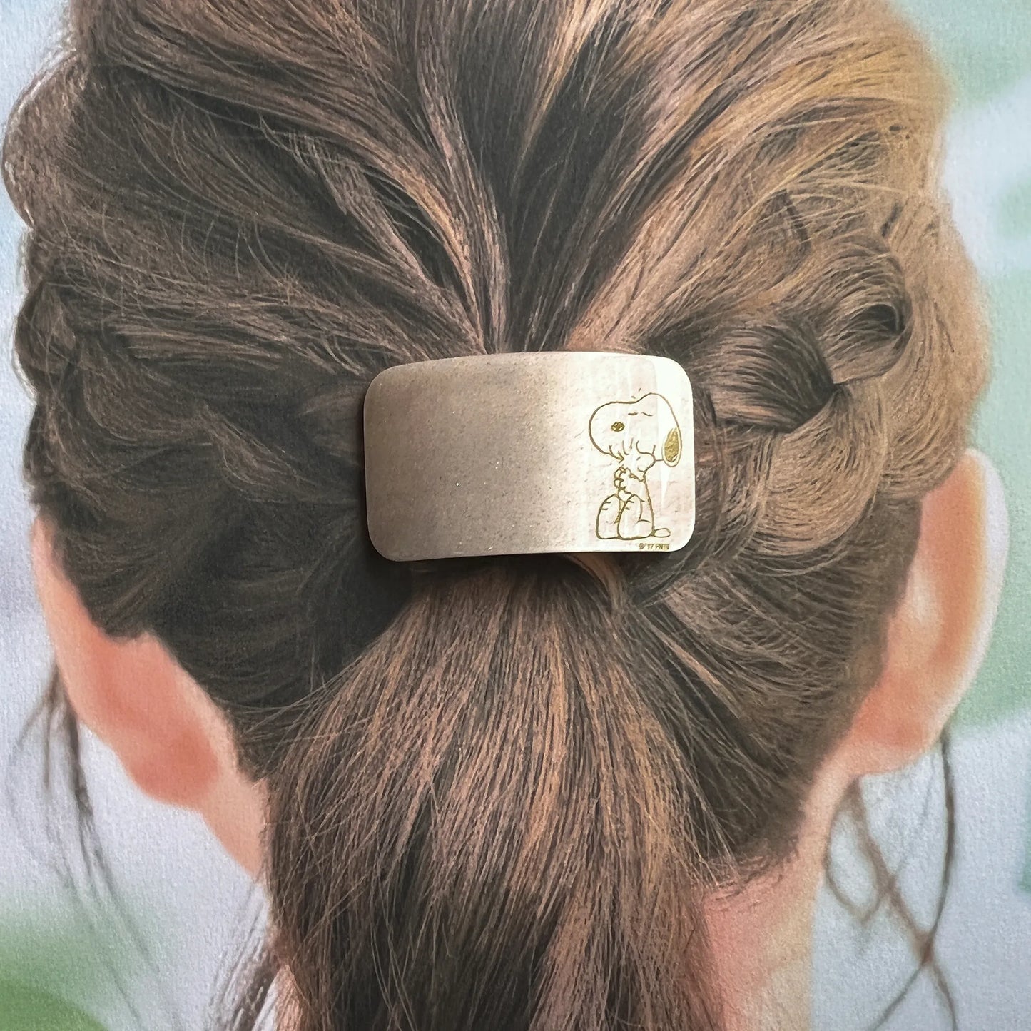 L221008-Snoopy-橡筋髮圈-Love Woodstock (日本製)