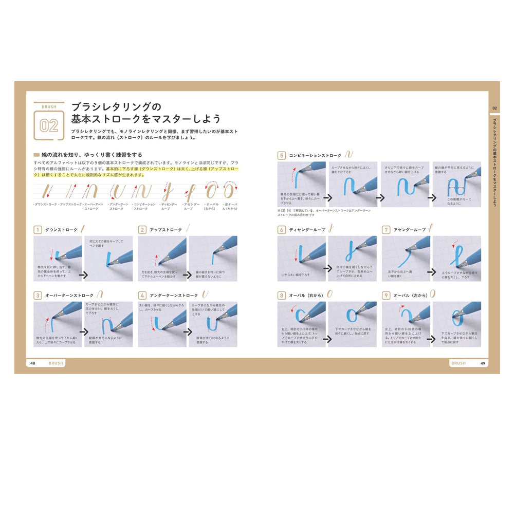 L2301-14 (預訂) "Bechori's colorful hand lettering - Expand with different uses for pens"