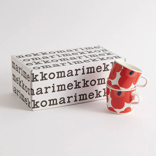 L2306-10 (預訂) marimeko “Unikko” 陶瓷杯套裝 【網店限量版】; (Pre-order) marimeko "unikko" ceremic mug gift set