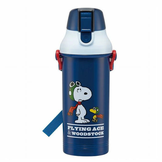 L2309-05 (預訂) 日本製  SKATER 「SNOOPY」Ag+抗菌加冷熱兼容水壺 ; SKATER "Snoopy" Ag+ antibaterial water bottle