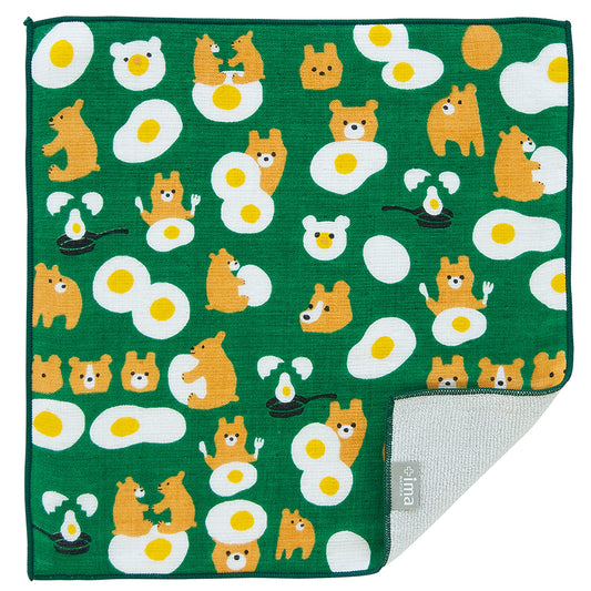 L240510 日本製今治「小熊煎蛋」小毛巾