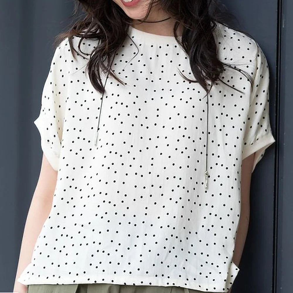 U260704 | Green Park Ribbed-Combo Blouse