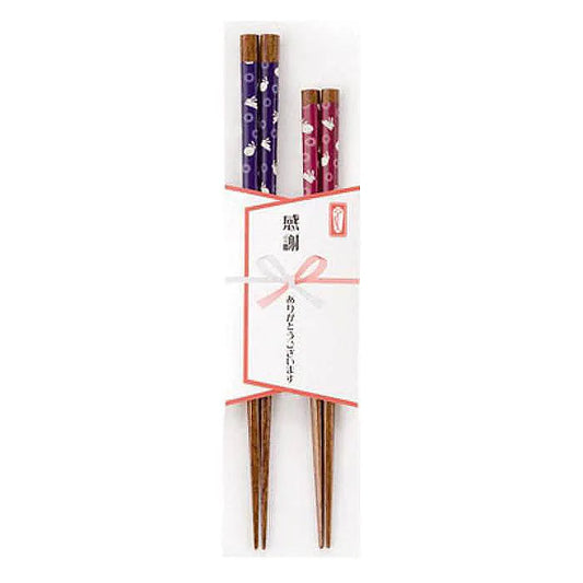 L230211 (預訂) 日本製「雙雙對對」筷子套裝 [盒裝] (平均HK$50/對) ; Japanese Chopsticks for couple (HK$50/pair)